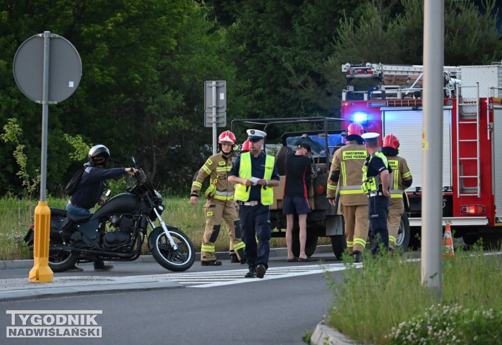 Wypadek na obwodnicy Tarnobrzega - 15.06.2023