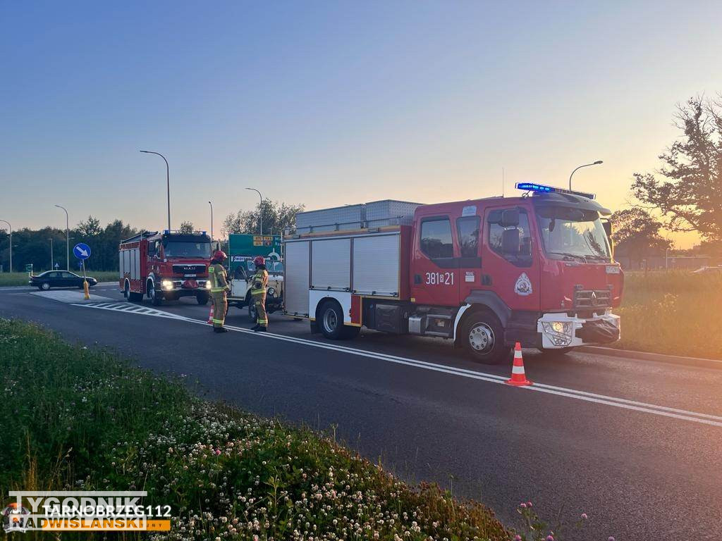 Wypadek na obwodnicy Tarnobrzega - 15.06.2023