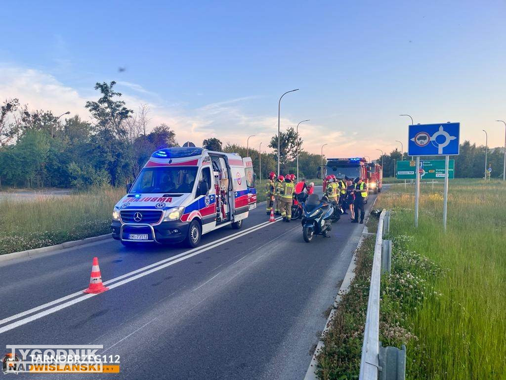 Wypadek na obwodnicy Tarnobrzega - 15.06.2023