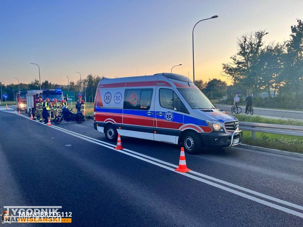 Wypadek na obwodnicy Tarnobrzega - 15.06.2023