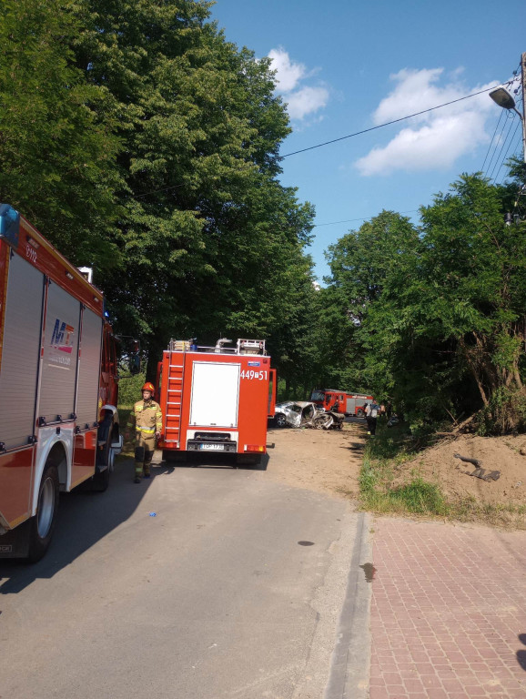 Wypadek w miejscowości Wyspa