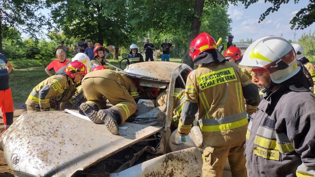 Wypadek w miejscowości Wyspa