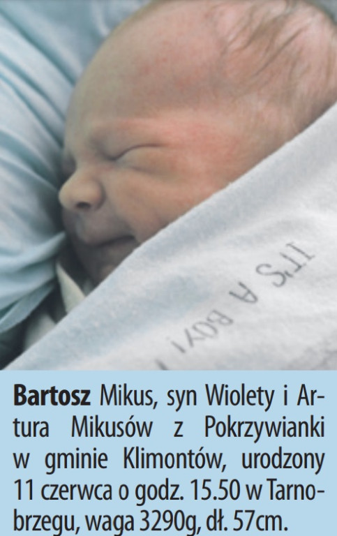Zdjęcia dzieci urodzonych w naszych szpitalach