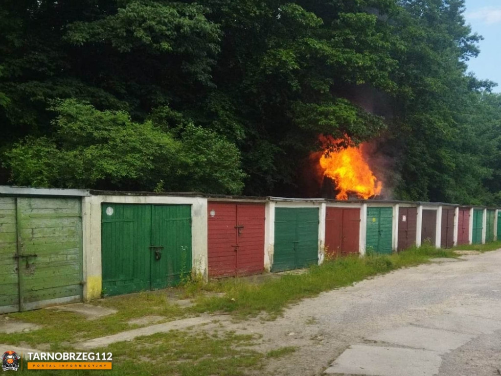 Pożar w Nowej Dębie