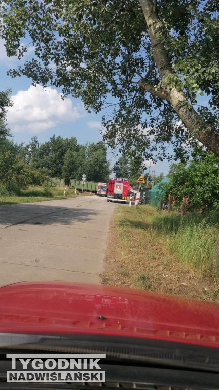 Zderzenie osobówki z pociągiem w gminie Łoniów