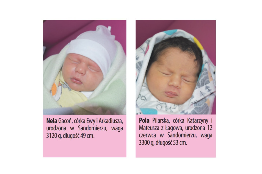 Zdjęcia dzieci urodzonych w naszych szpitalach