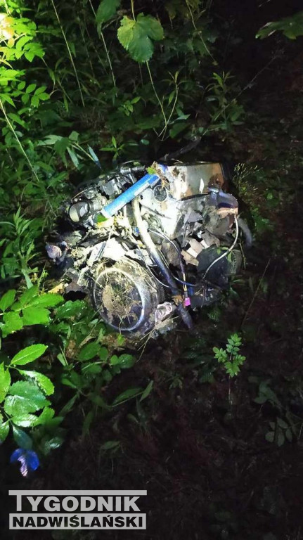 Wypadek na DK 79 w gminie Połaniec