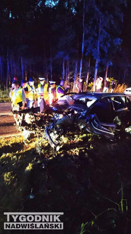 Wypadek na DK 79 w gminie Połaniec