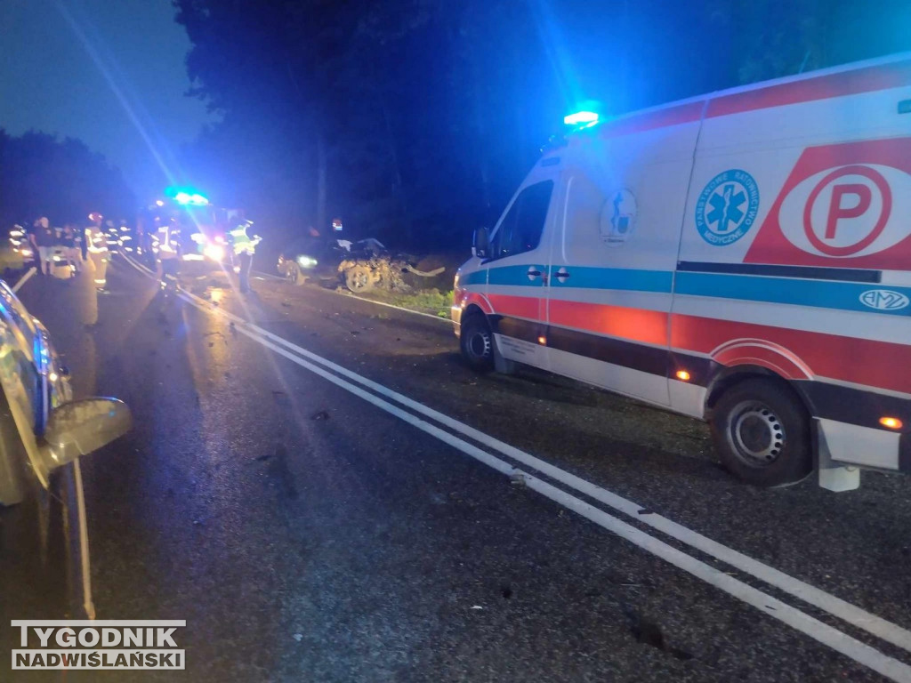 Wypadek na DK 79 w gminie Połaniec