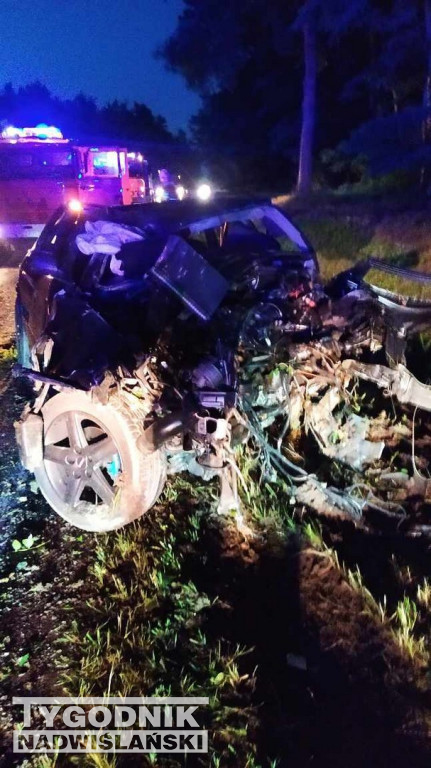 Wypadek na DK 79 w gminie Połaniec