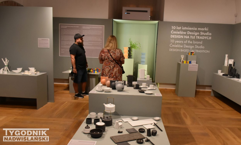 Ćmielowska porcelana w Muzeum Zamkowym