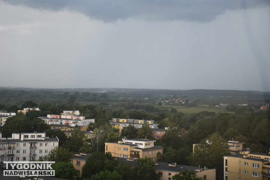 Burza nad Tarnobrzegiem