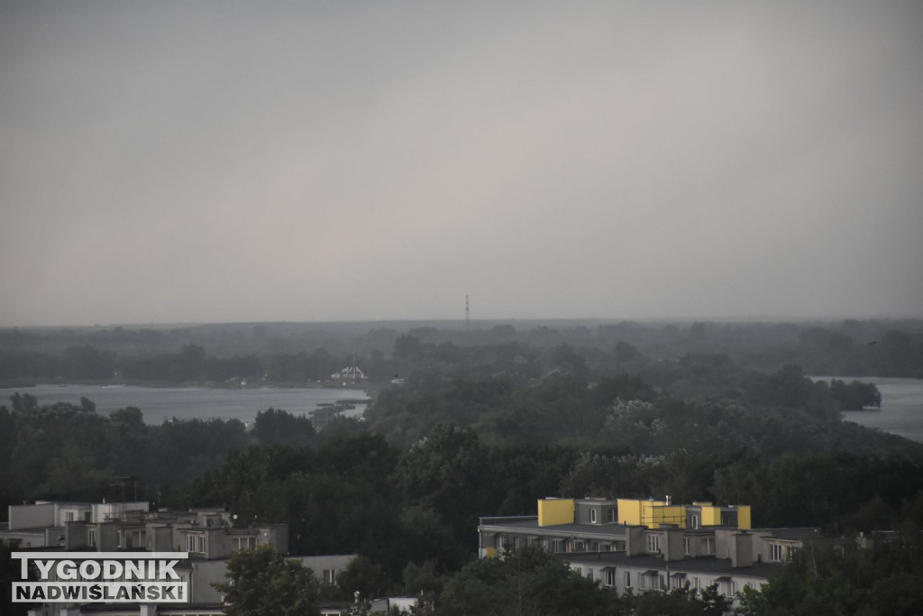 Burza nad Tarnobrzegiem