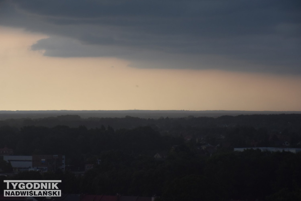 Burza nad Tarnobrzegiem