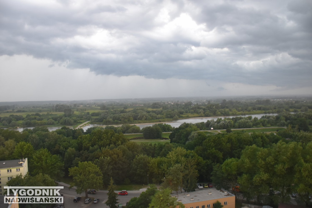Burza nad Tarnobrzegiem