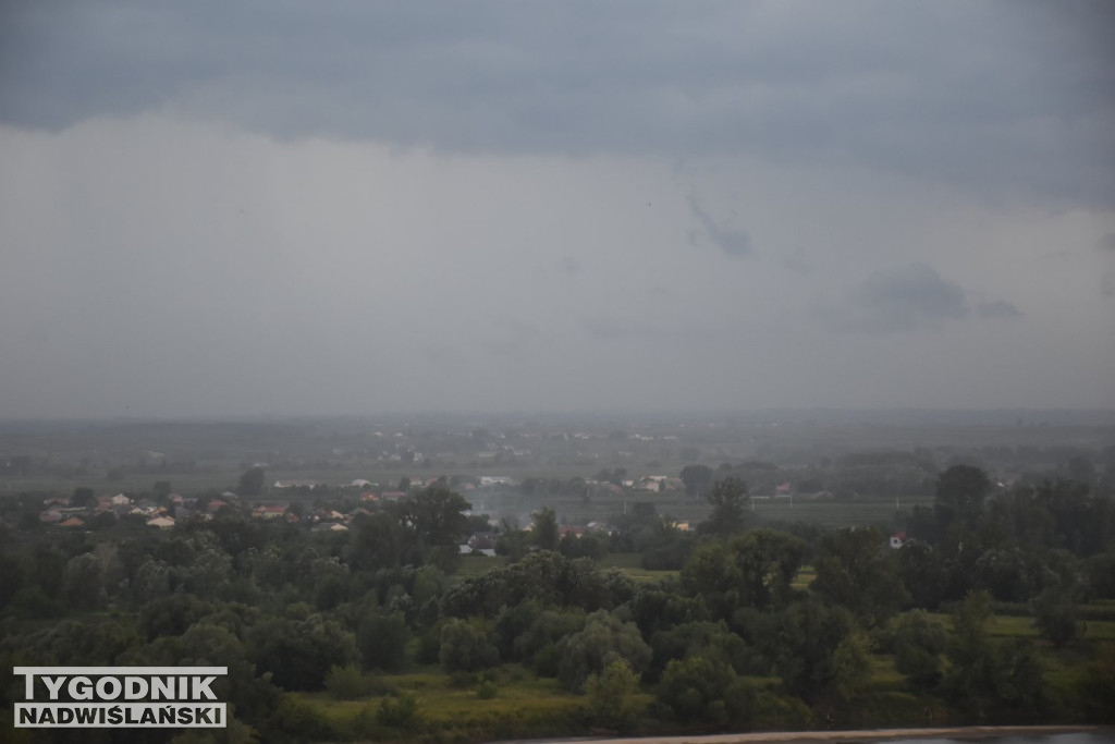Burza nad Tarnobrzegiem