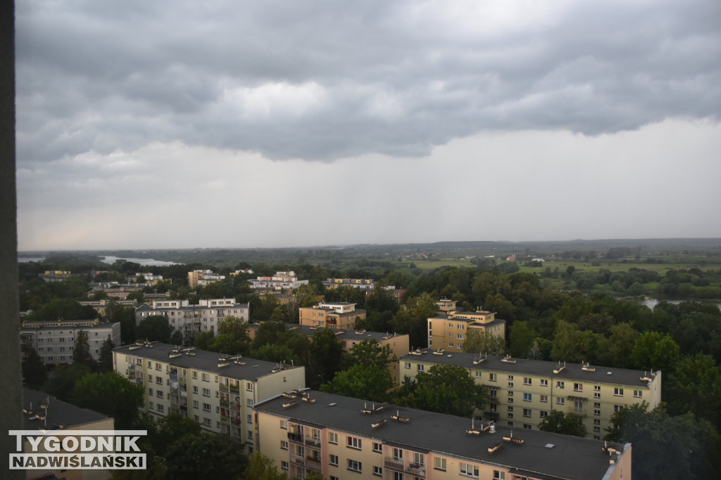 Burza nad Tarnobrzegiem