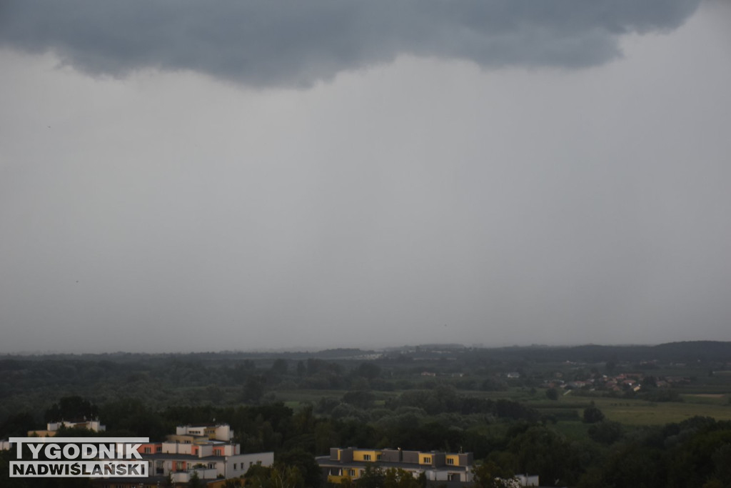 Burza nad Tarnobrzegiem