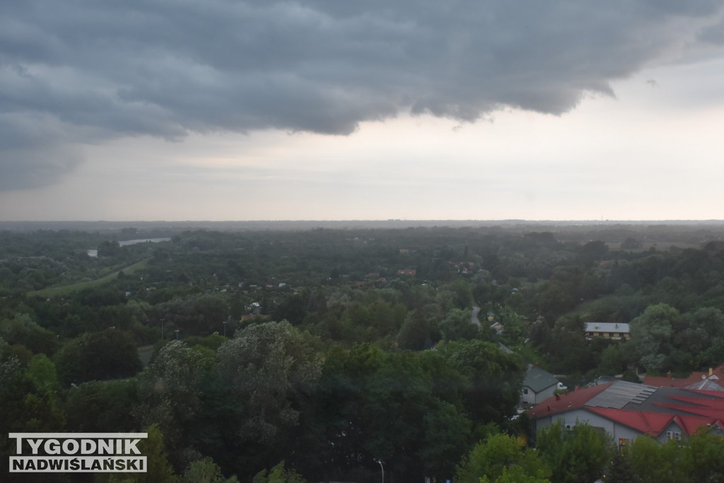 Burza nad Tarnobrzegiem