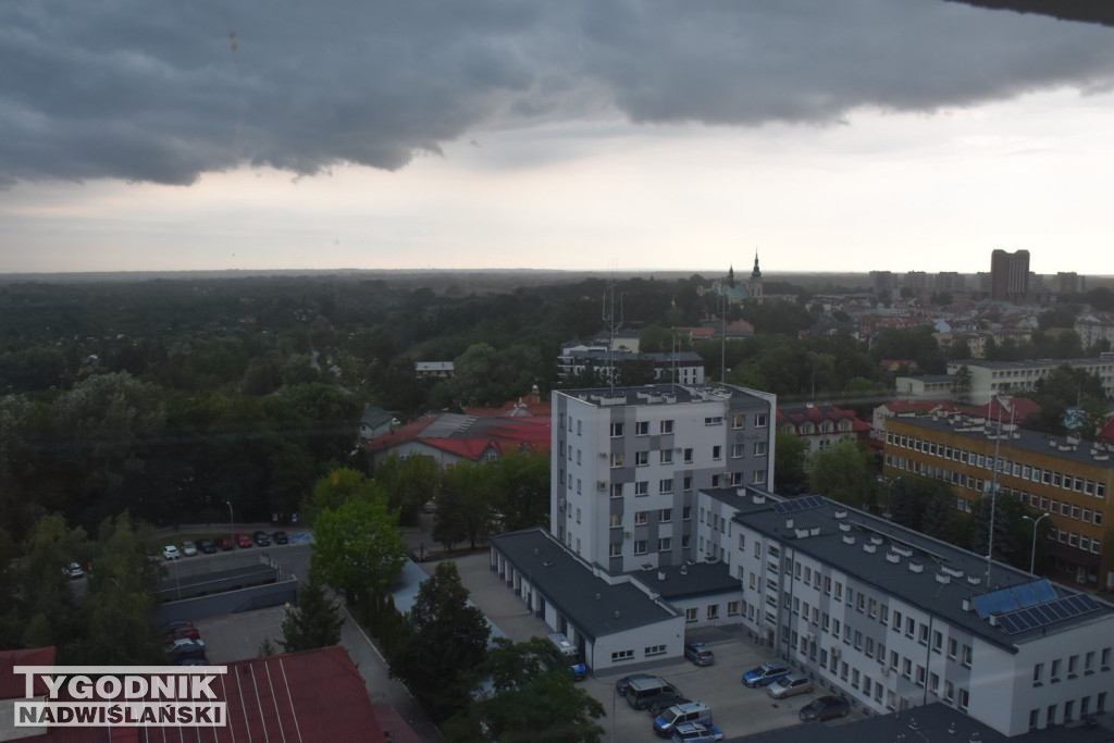 Burza nad Tarnobrzegiem