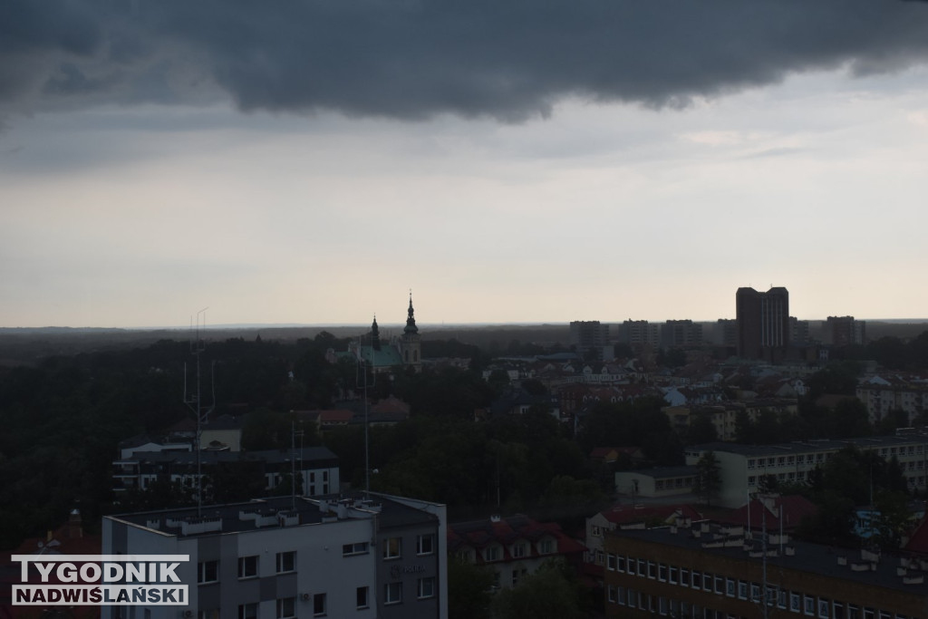 Burza nad Tarnobrzegiem