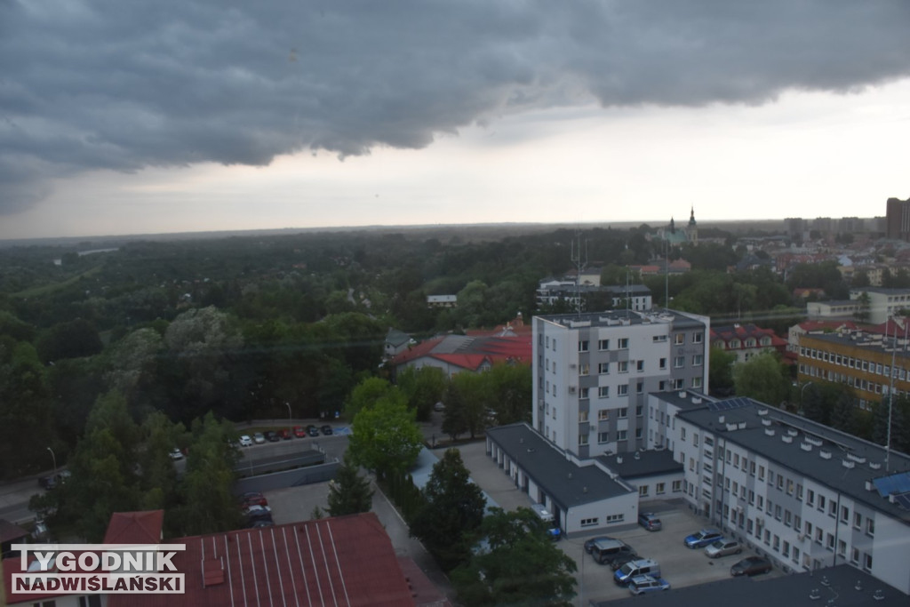Burza nad Tarnobrzegiem