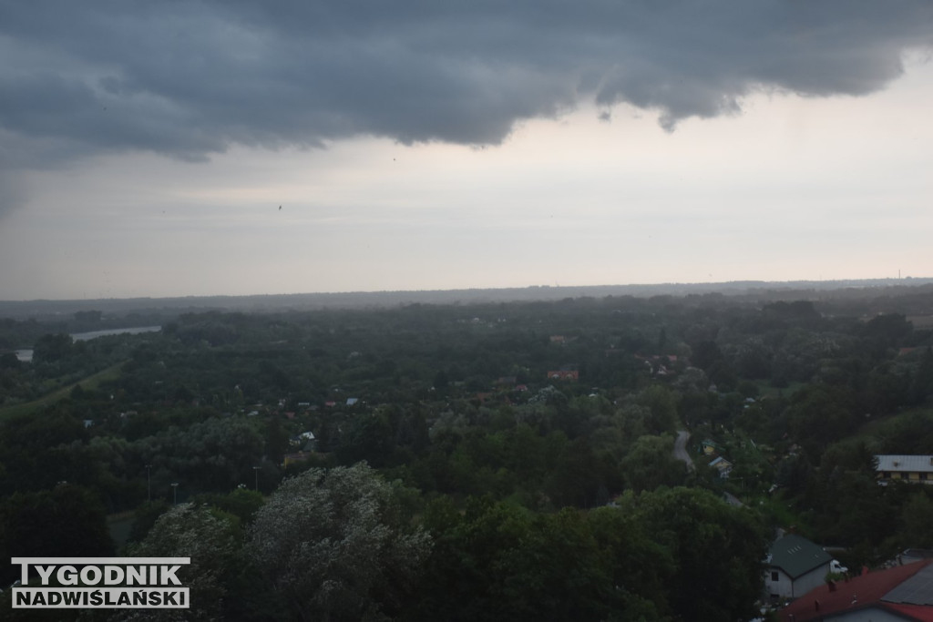 Burza nad Tarnobrzegiem