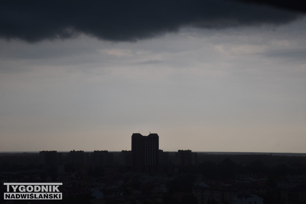 Burza nad Tarnobrzegiem
