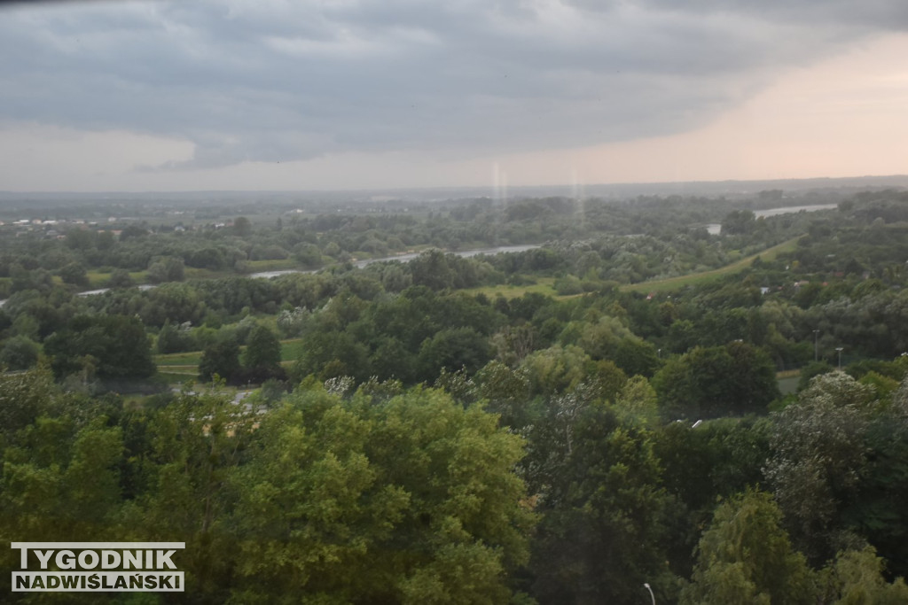 Burza nad Tarnobrzegiem