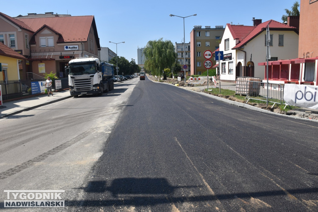 Remont ul. Moniuszki i Kochanowskiego Tarnobrzeg