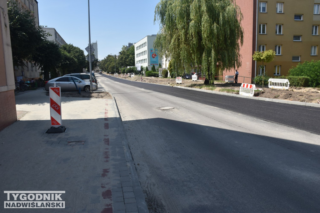 Remont ul. Moniuszki i Kochanowskiego Tarnobrzeg