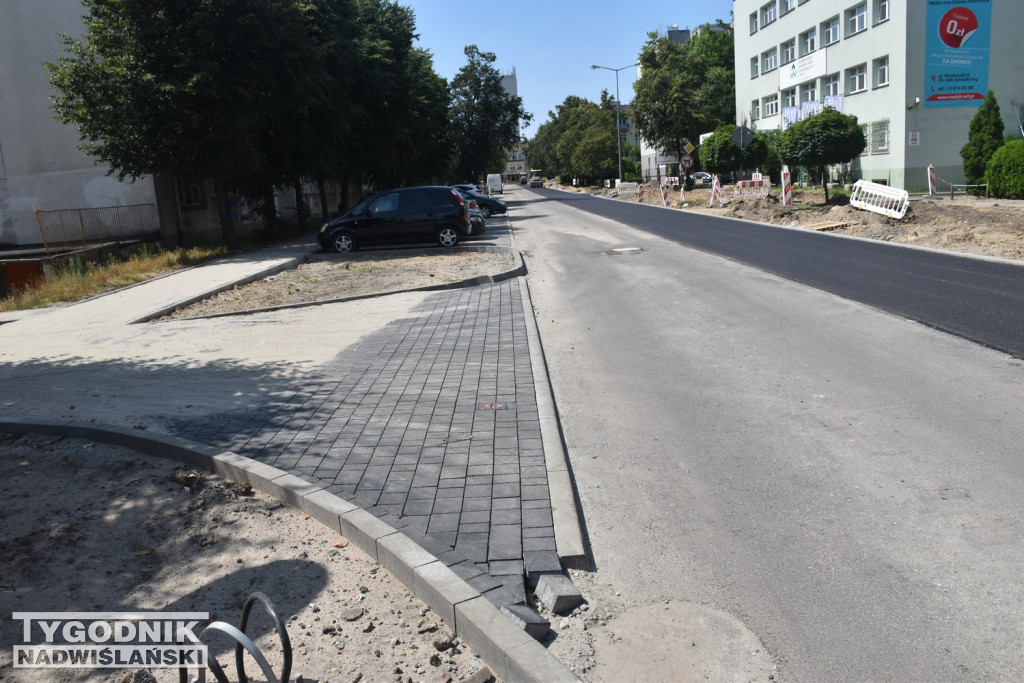 Remont ul. Moniuszki i Kochanowskiego Tarnobrzeg