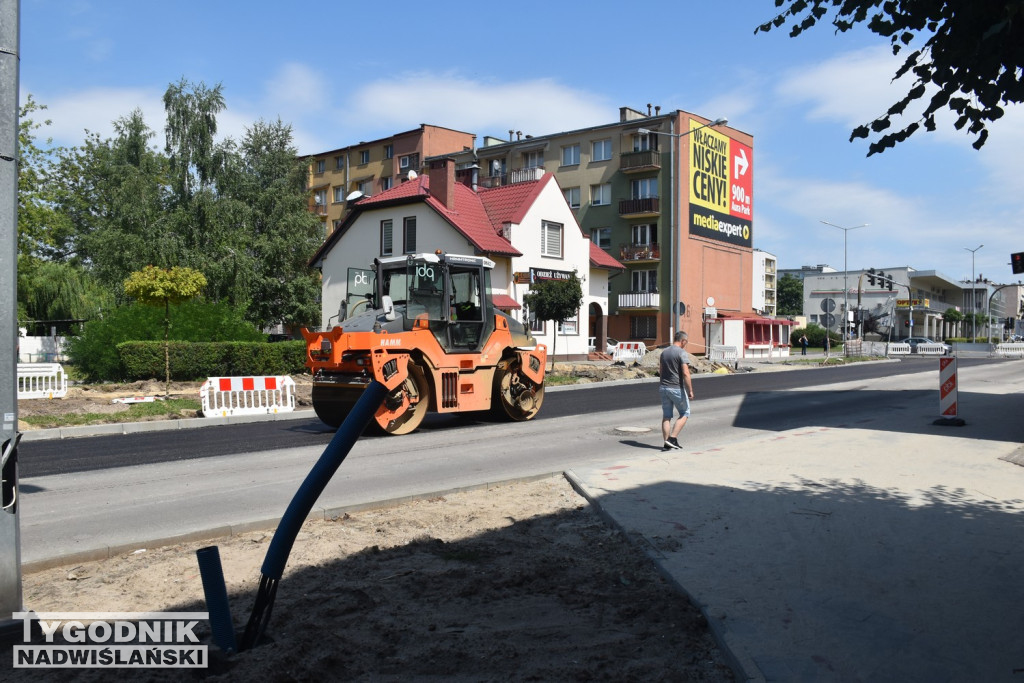 Remont ul. Moniuszki i Kochanowskiego Tarnobrzeg