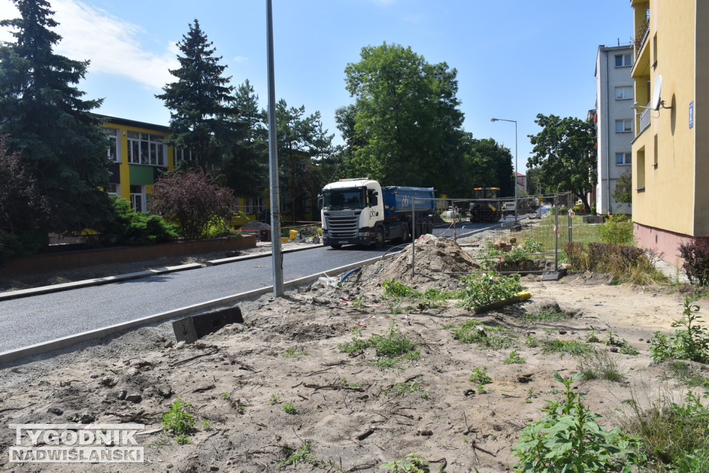 Remont ul. Moniuszki i Kochanowskiego Tarnobrzeg