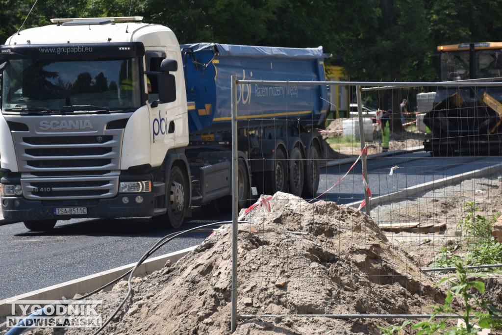 Remont ul. Moniuszki i Kochanowskiego Tarnobrzeg