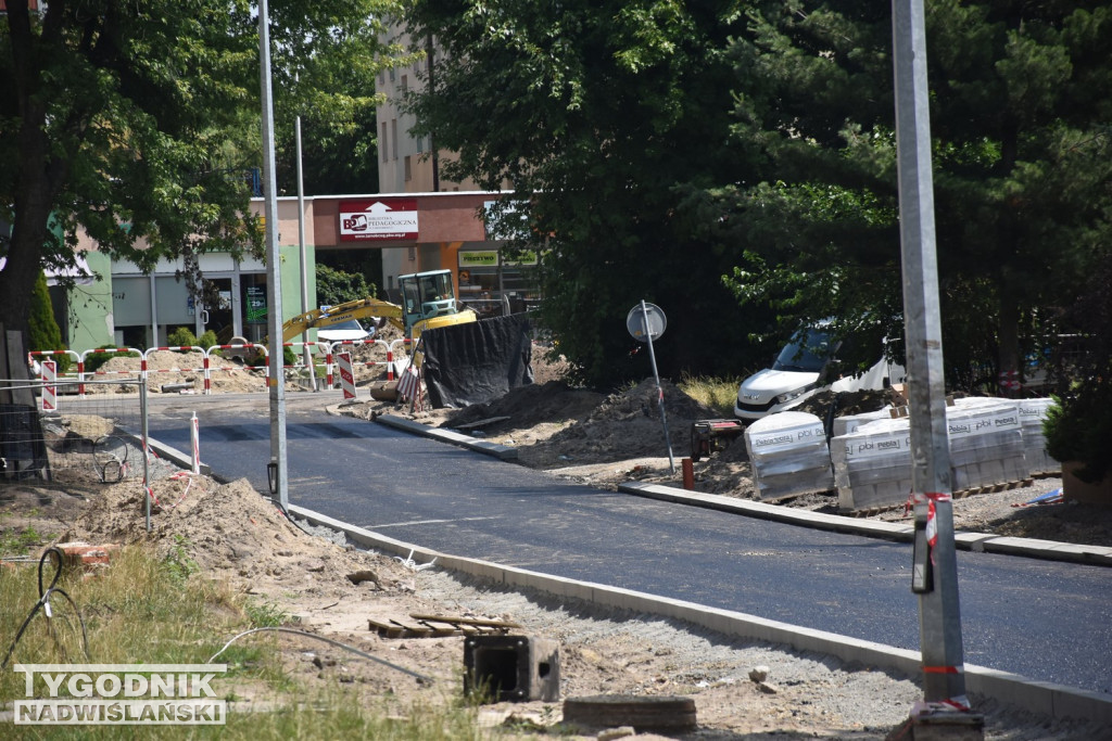 Remont ul. Moniuszki i Kochanowskiego Tarnobrzeg