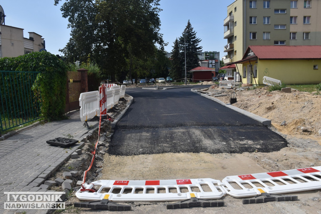 Remont ul. Moniuszki i Kochanowskiego Tarnobrzeg