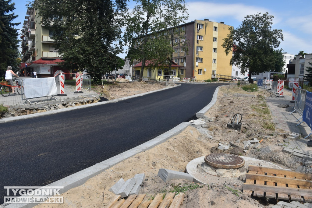 Remont ul. Moniuszki i Kochanowskiego Tarnobrzeg
