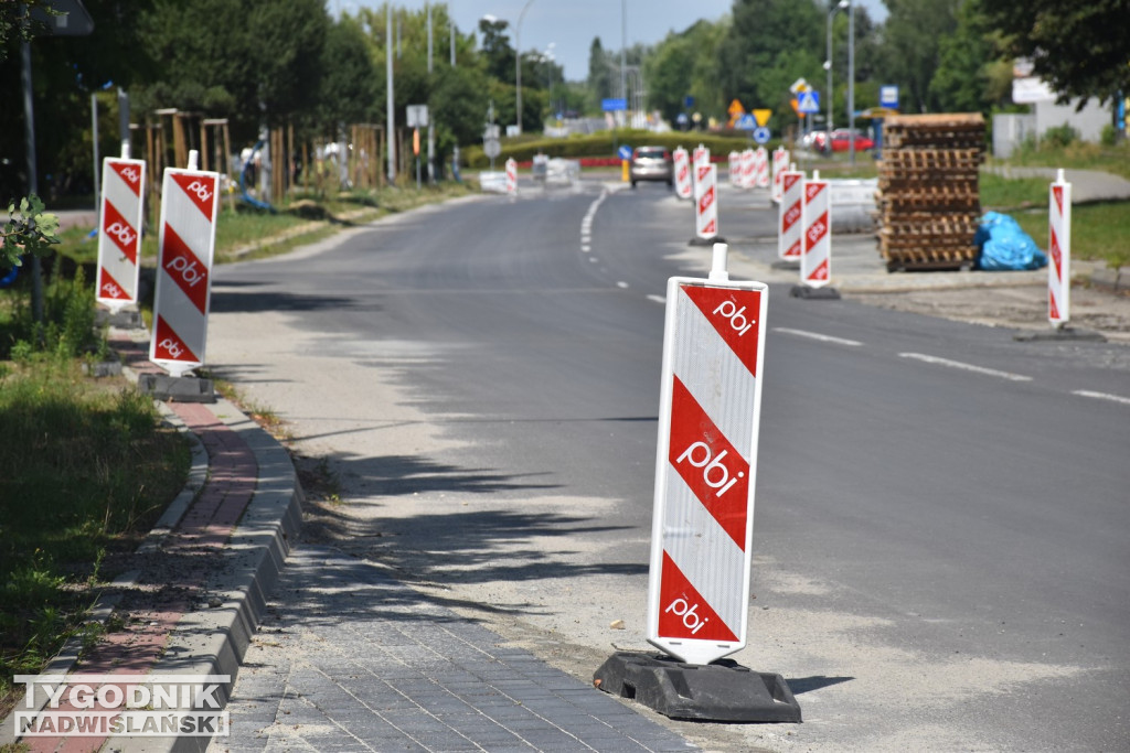 Prace na ul. Kwiatkowskiego w Tarnobrzegu