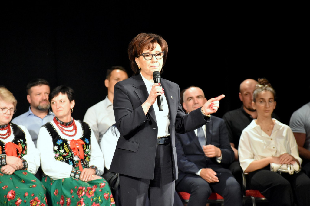 Spotkanie z marszałek Elżbietą Witek w Tarnobrzegu