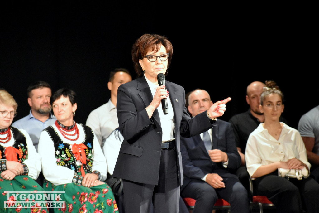 Spotkanie z marszałek Elżbietą Witek w Tarnobrzegu