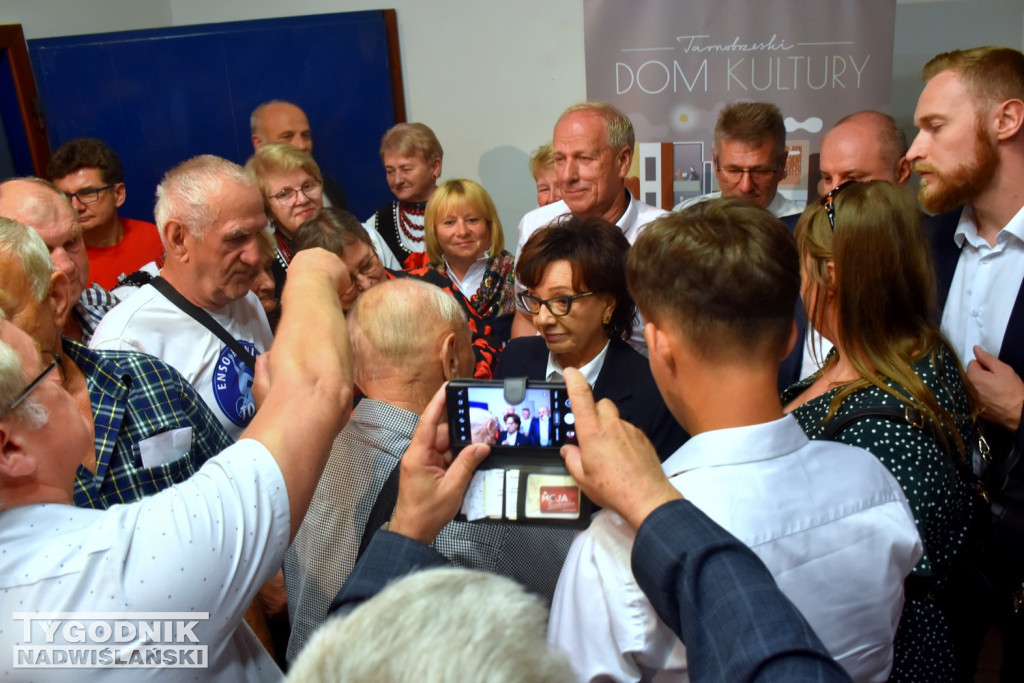 Spotkanie z marszałek Elżbietą Witek w Tarnobrzegu