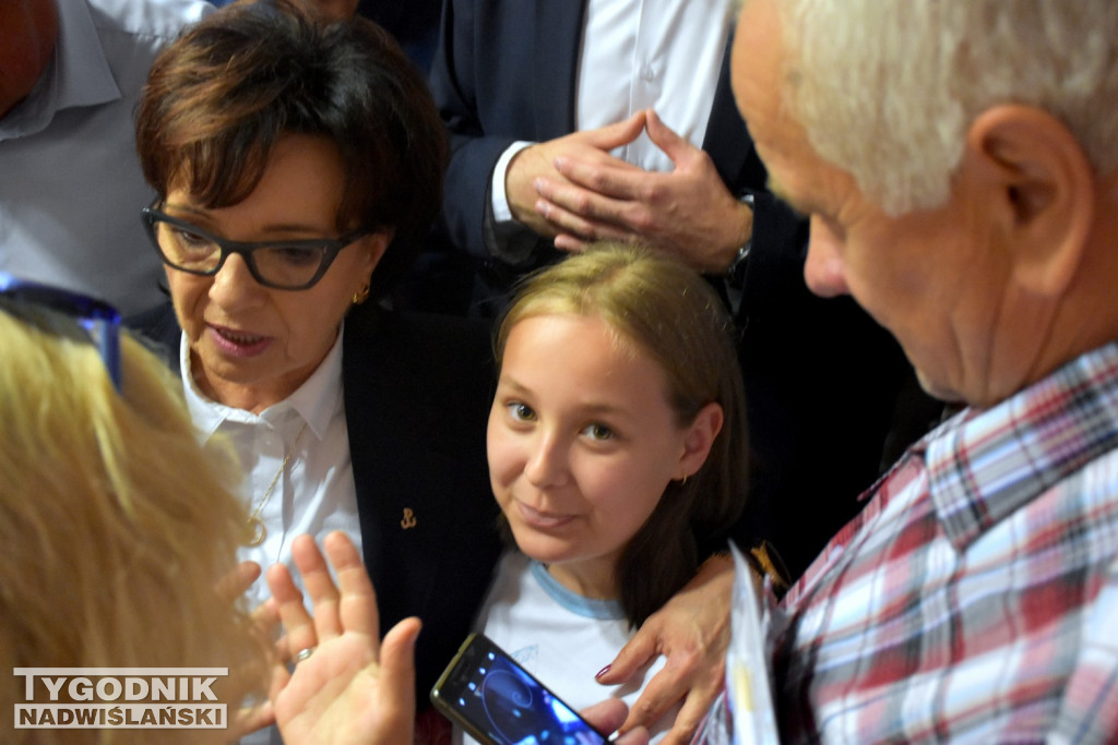 Spotkanie z marszałek Elżbietą Witek w Tarnobrzegu