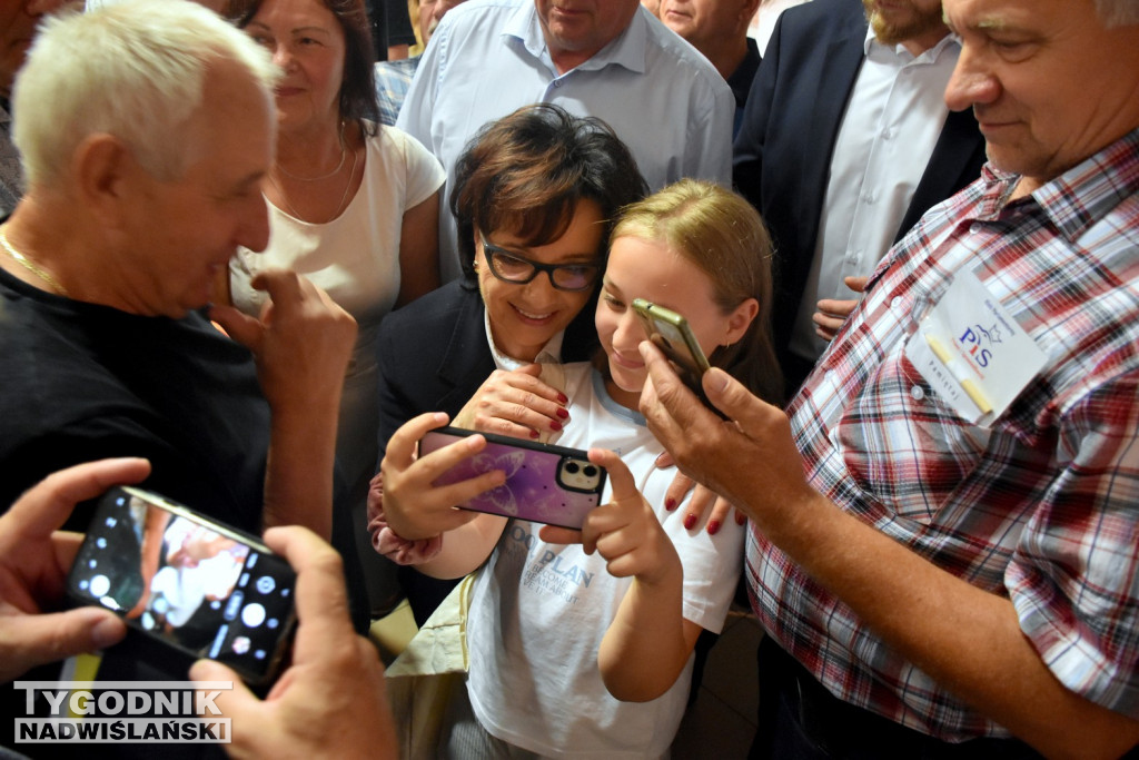 Spotkanie z marszałek Elżbietą Witek w Tarnobrzegu