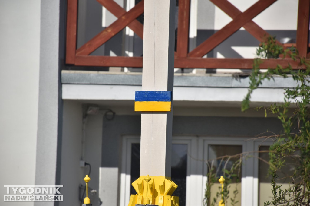 Ukraiński symbol wolności w Jadachach