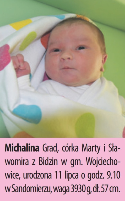 Zdjęcia dzieci urodzonych w naszych szpitalach