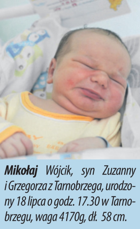 Zdjęcia dzieci urodzonych w naszych szpitalach