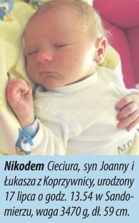 Zdjęcia dzieci urodzonych w naszych szpitalach