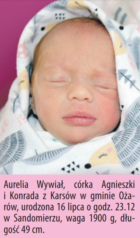 Zdjęcia dzieci urodzonych w naszych szpitalach