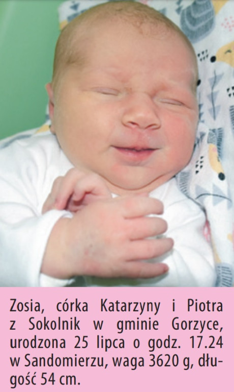 Zdjęcia dzieci urodzonych w naszych szpitalach